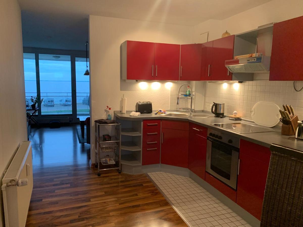 Studio mit Meerblick und großer Loggia - Direktzugang zur Nordsee Wilhelmshaven Exterior foto