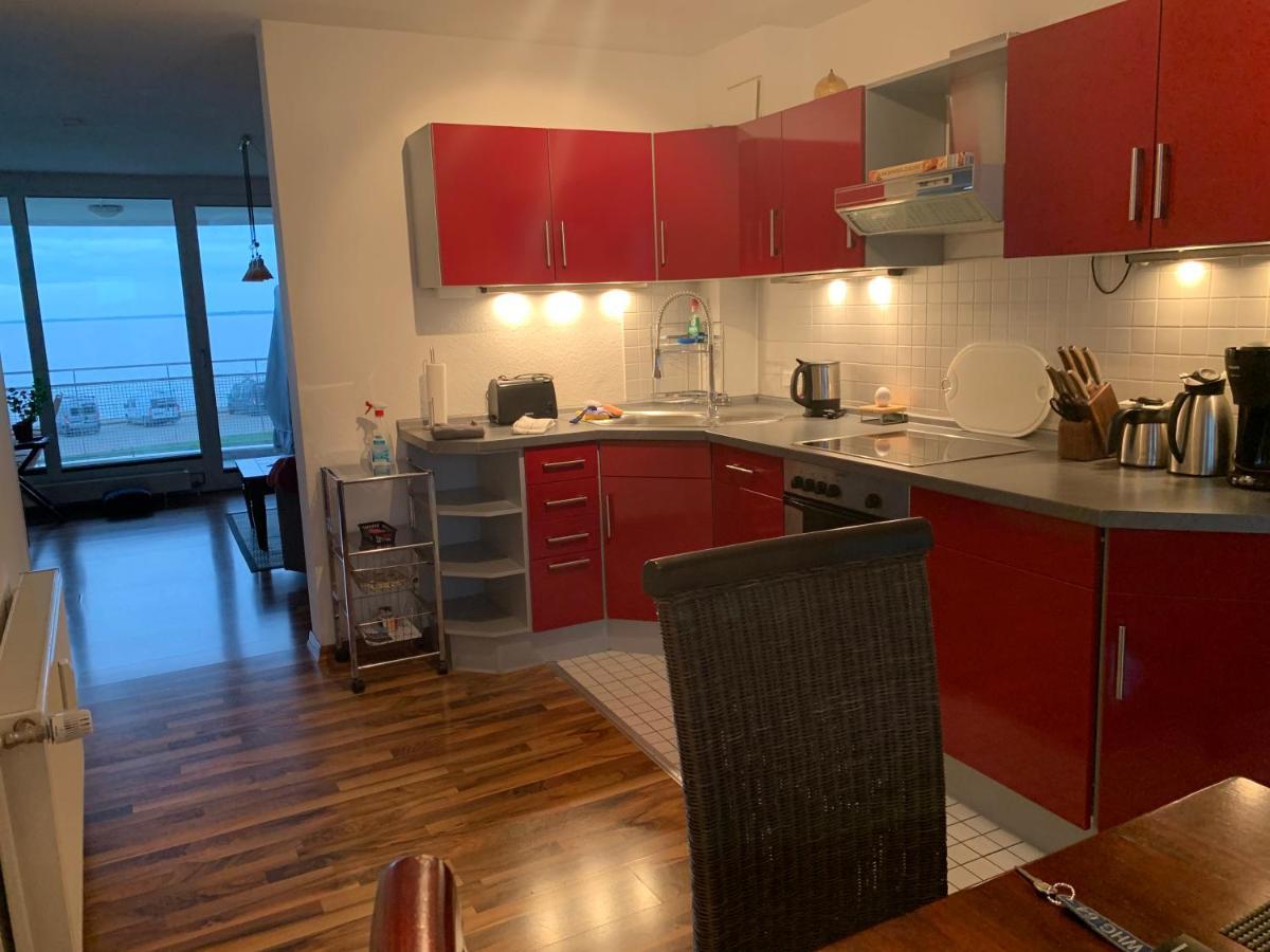 Studio mit Meerblick und großer Loggia - Direktzugang zur Nordsee Wilhelmshaven Exterior foto
